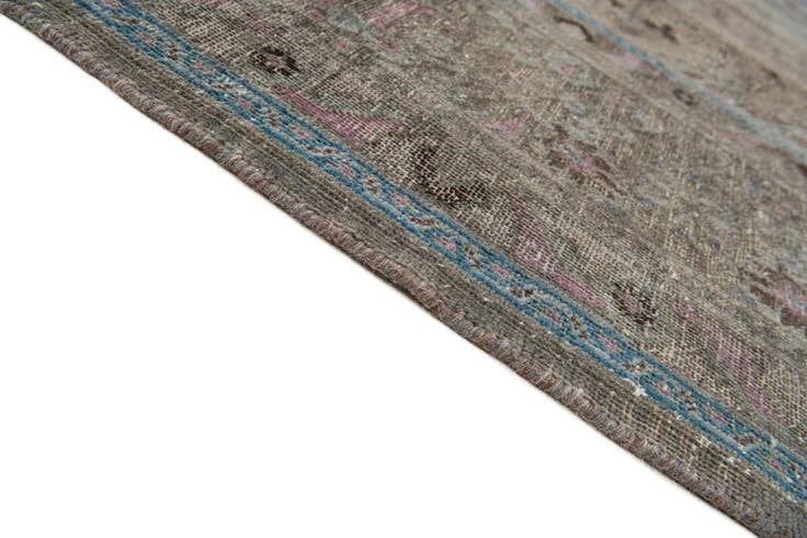 Detail image of 9' 6 x 12' 8 Hand Knotted Ultra Vintage Persian Wool Rug