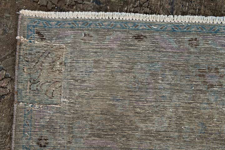 9' 6 x 12' 8 Hand Knotted Ultra Vintage Persian Wool Rug
