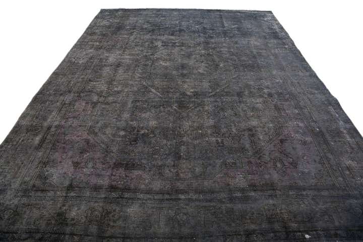 8' 4 x 11' Hand Knotted Ultra Vintage Persian Wool Rug
