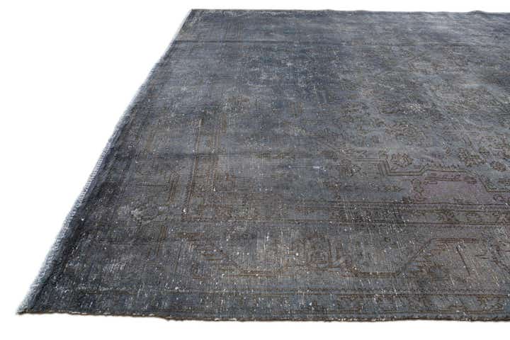 8' 4 x 11' Hand Knotted Ultra Vintage Persian Wool Rug