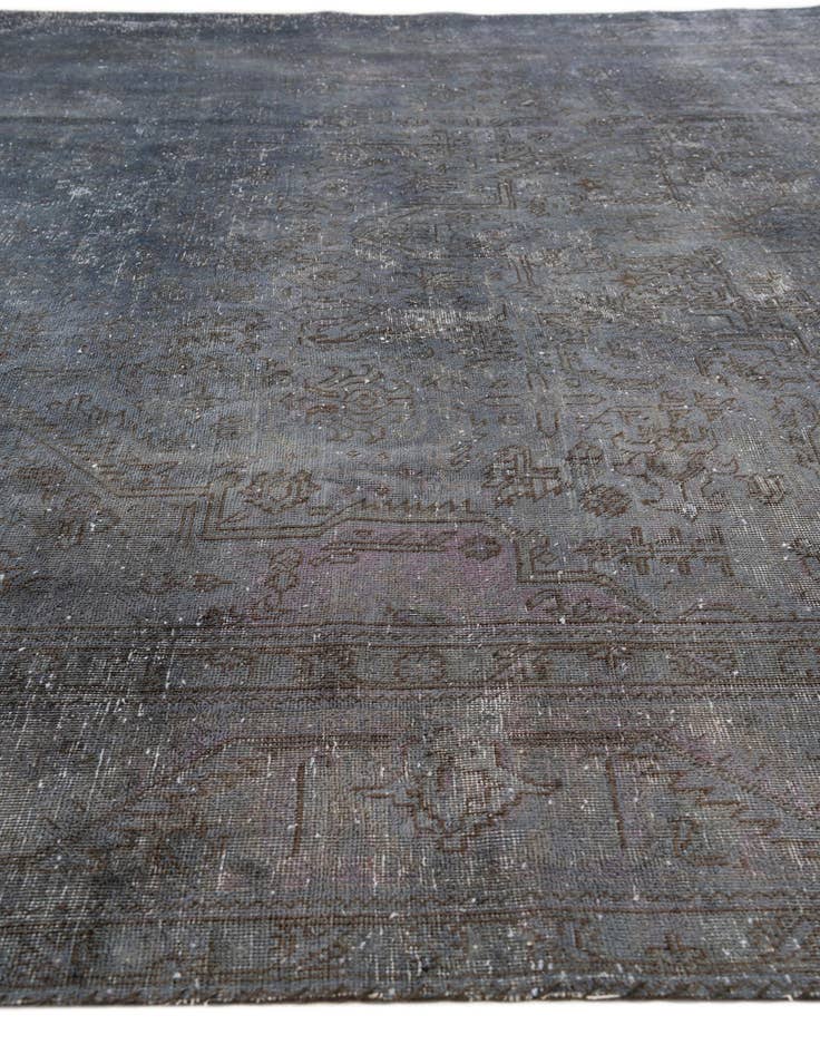 Detail image of  8' 4 x 11'  Hand Knotted Ultra Vintage Persian Wool Rug