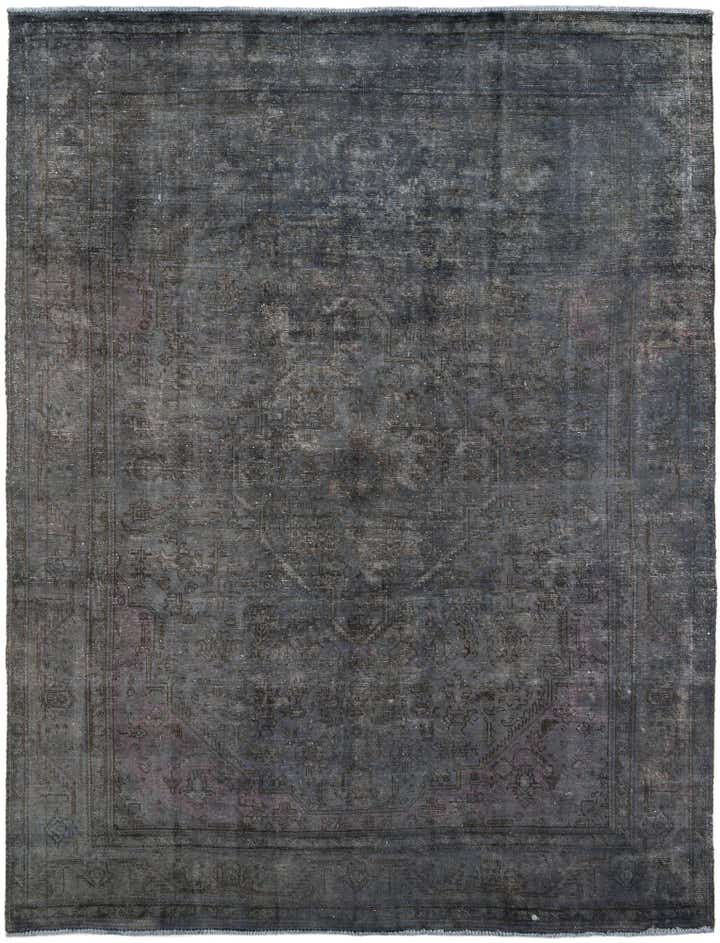 8' 4 x 11' Hand Knotted Ultra Vintage Persian Wool Rug