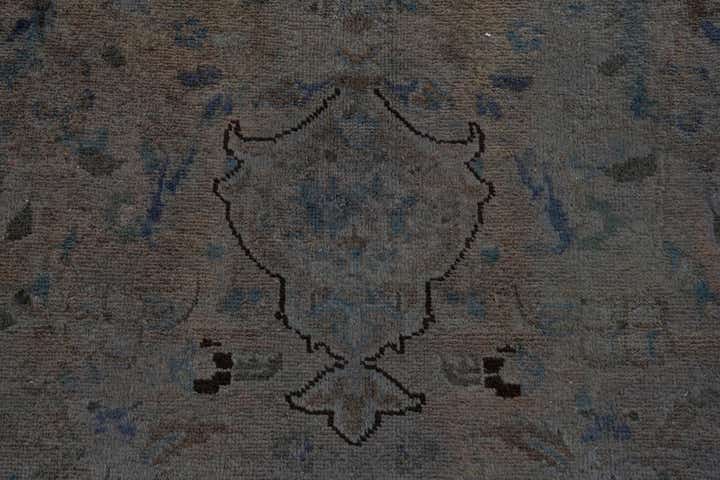 9' 5 x 12' 6 Hand Knotted Ultra Vintage Persian Wool Rug