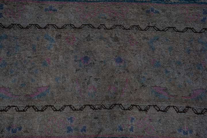 9' 5 x 12' 6 Hand Knotted Ultra Vintage Persian Wool Rug