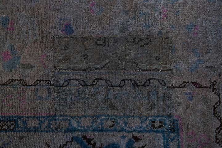 9' 5 x 12' 6 Hand Knotted Ultra Vintage Persian Wool Rug