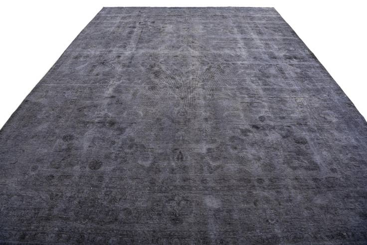 Detail image of 9' 5 x 12' 4 Hand Knotted Ultra Vintage Persian Wool Rug