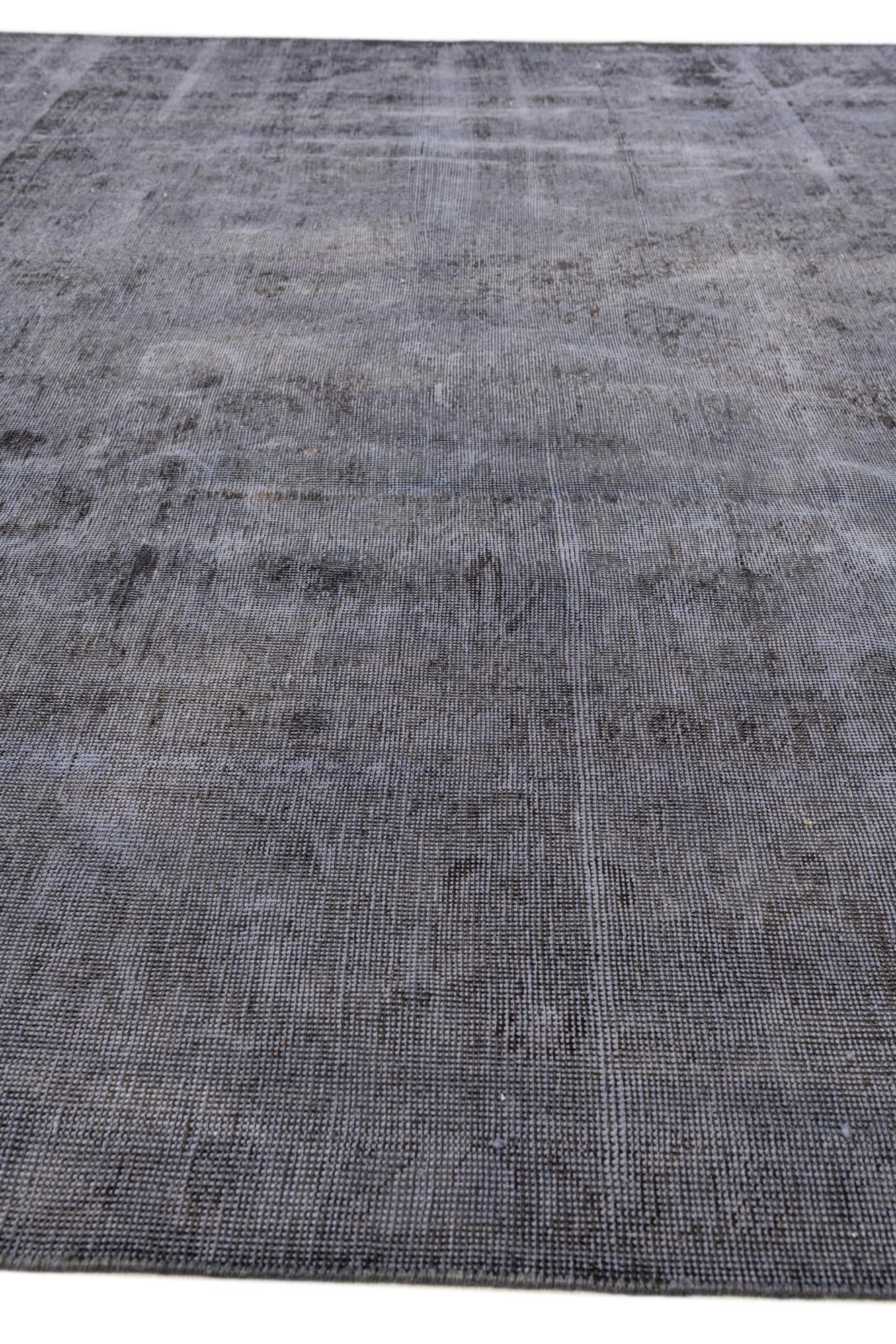 9' 5 x 12' 4 Hand Knotted Ultra Vintage Persian Wool Rug