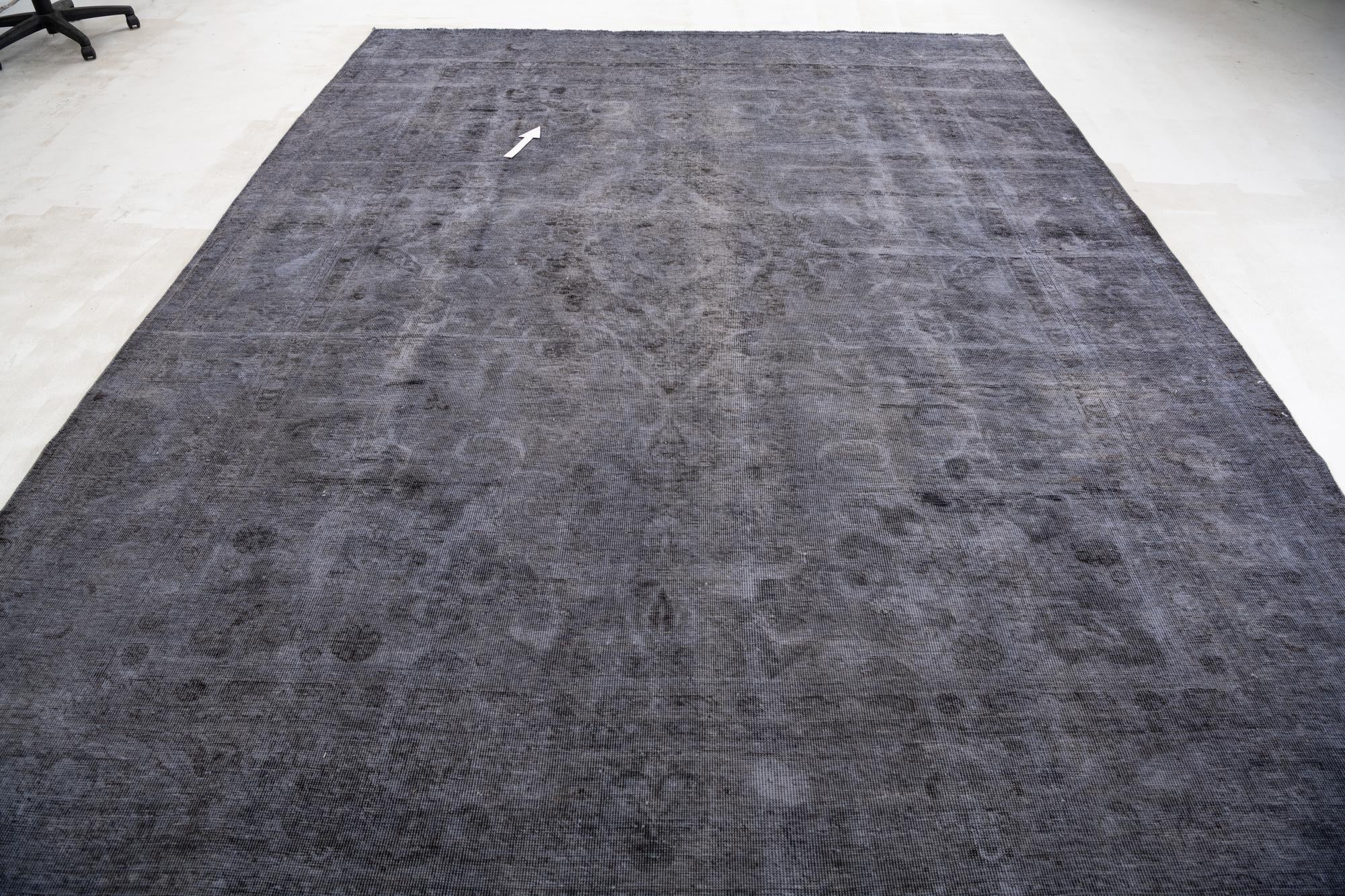9' 5 x 12' 4 Hand Knotted Ultra Vintage Persian Wool Rug