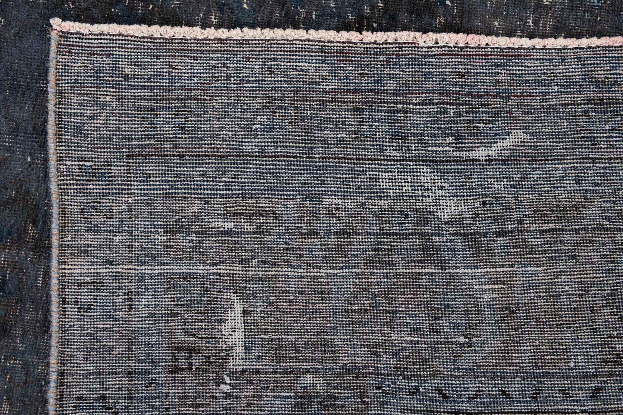 7' 5 x 10' 9 Hand Knotted Ultra Vintage Persian Wool Rug