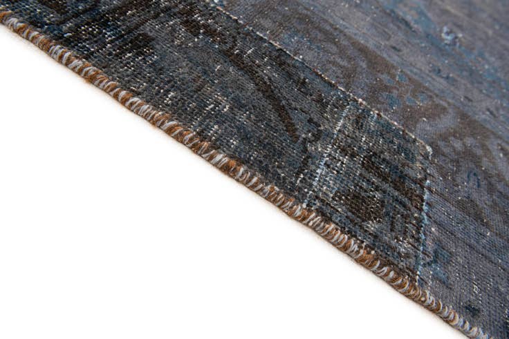 Detail image of 7' 5 x 10' 9 Hand Knotted Ultra Vintage Persian Wool Rug