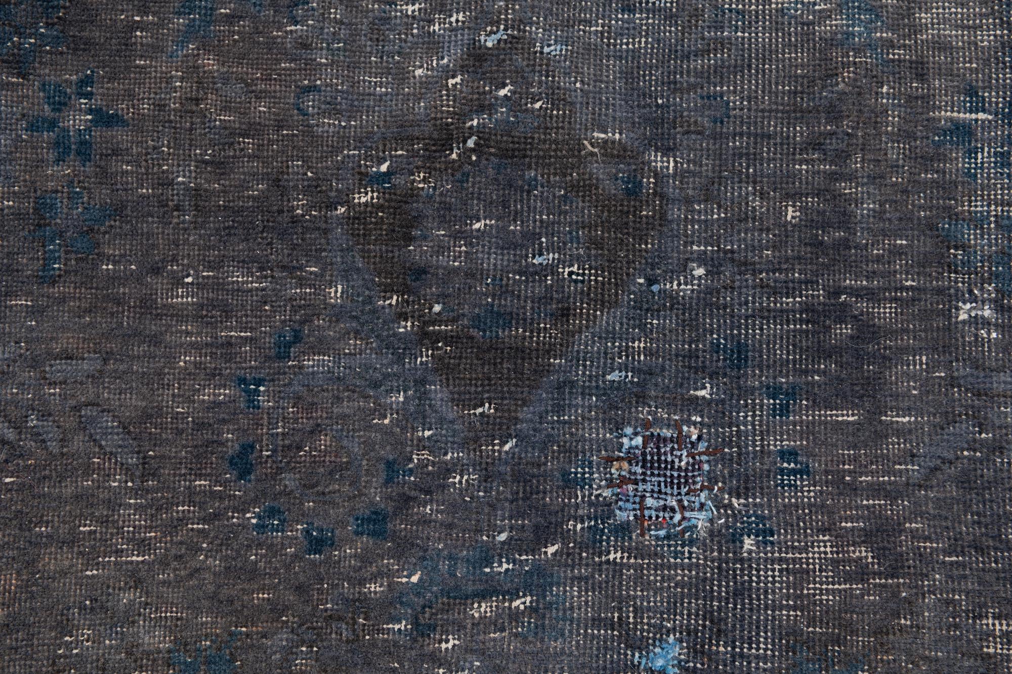 7' 5 x 10' 9 Hand Knotted Ultra Vintage Persian Wool Rug