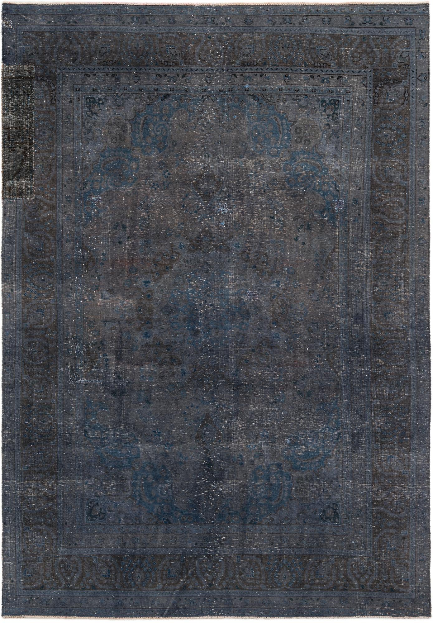 7' 5 x 10' 9 Hand Knotted Ultra Vintage Persian Wool Rug