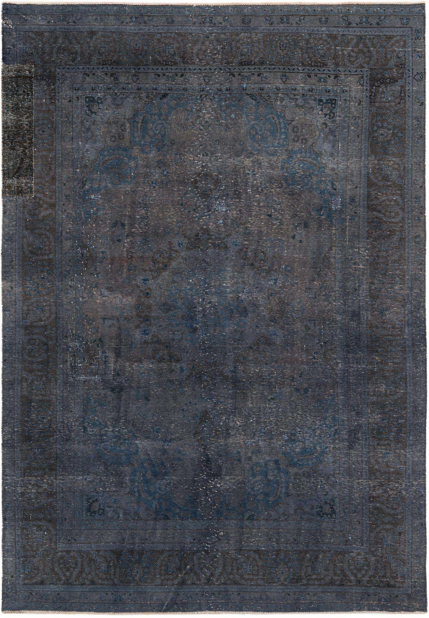 7' 5 x 10' 9 Hand Knotted Ultra Vintage Persian Wool Rug