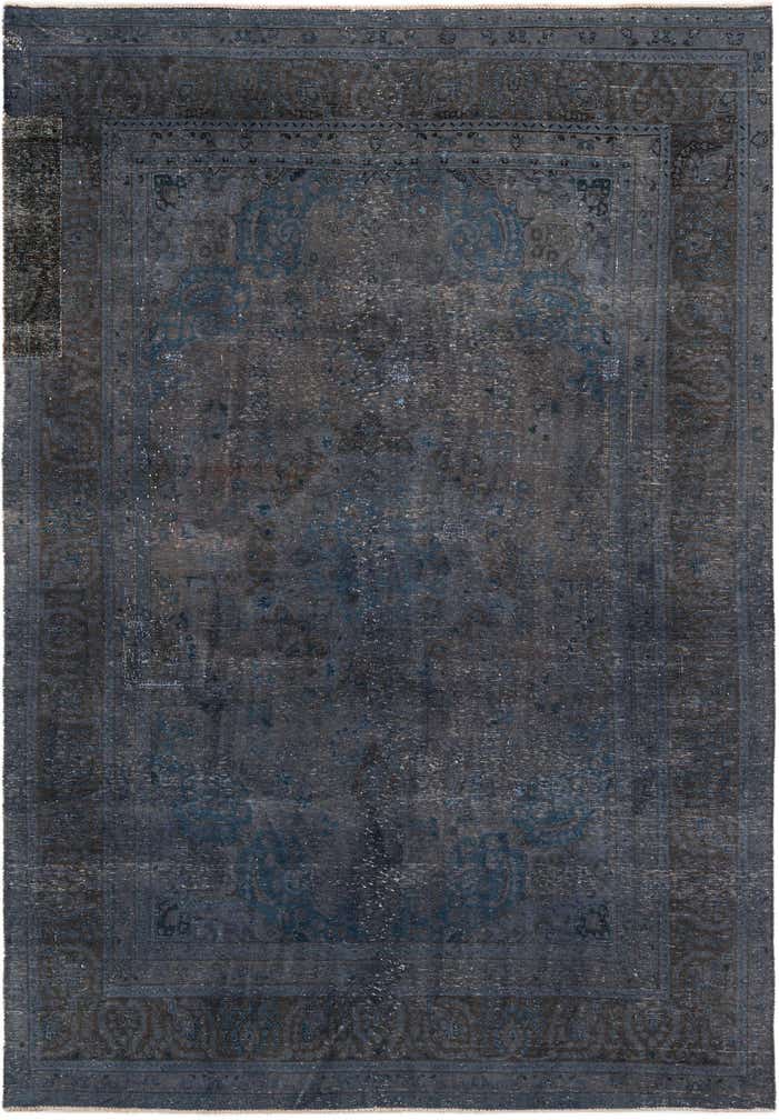 7' 5 x 10' 9 Hand Knotted Ultra Vintage Persian Wool Rug
