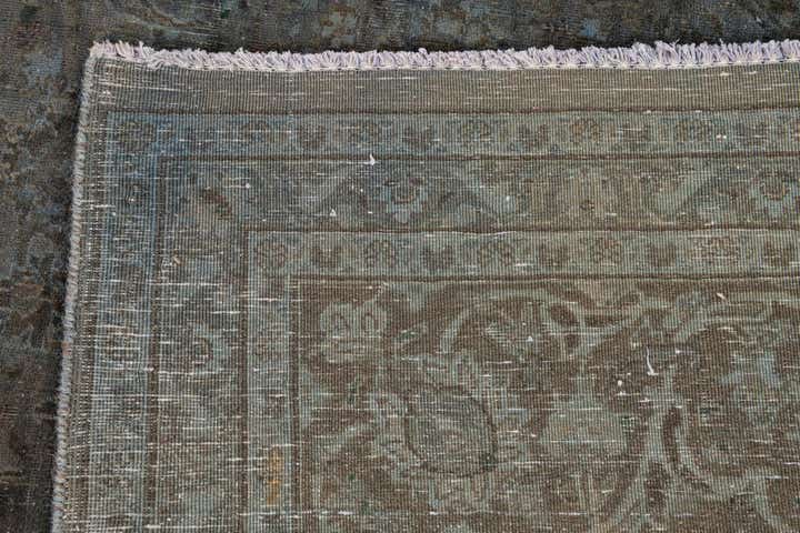 9' 6 x 12' 4 Hand Knotted Ultra Vintage Persian Wool Rug