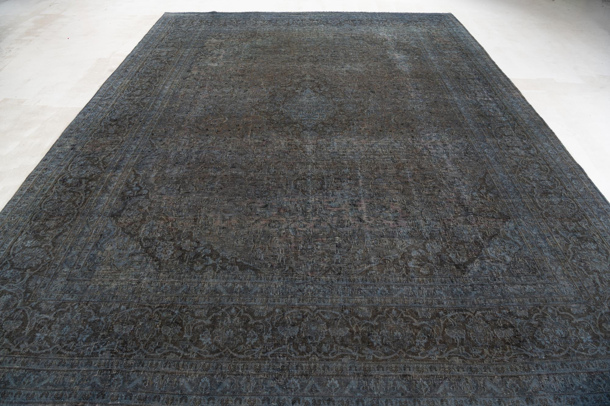 9' 6 x 12' 4 Hand Knotted Ultra Vintage Persian Wool Rug