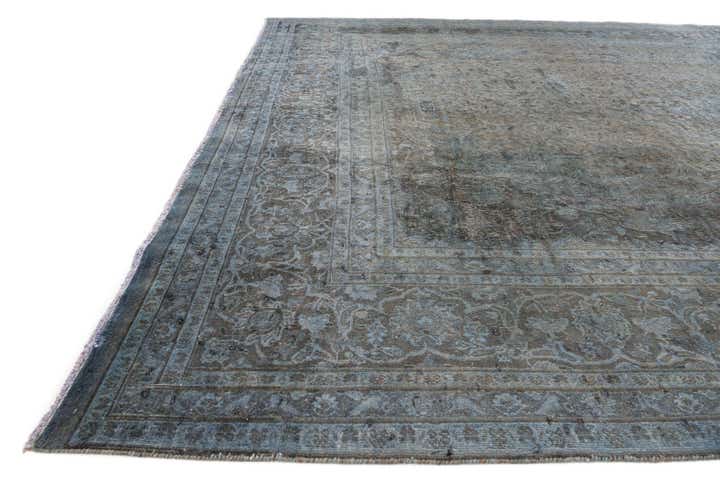 9' 6 x 12' 4 Hand Knotted Ultra Vintage Persian Wool Rug