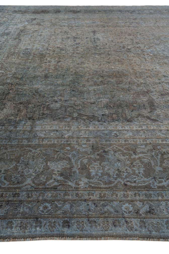 9' 6 x 12' 4 Hand Knotted Ultra Vintage Persian Wool Rug