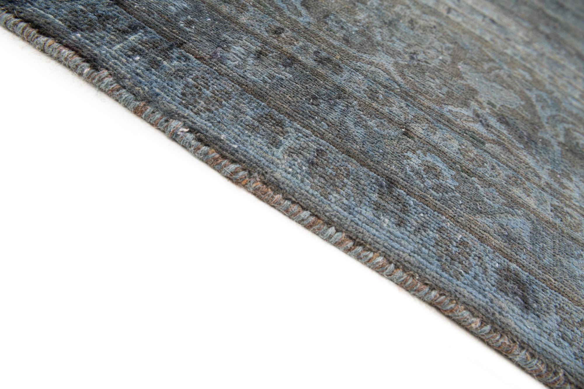 9' 6 x 12' 4 Hand Knotted Ultra Vintage Persian Wool Rug