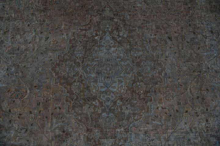9' 6 x 12' 4 Hand Knotted Ultra Vintage Persian Wool Rug