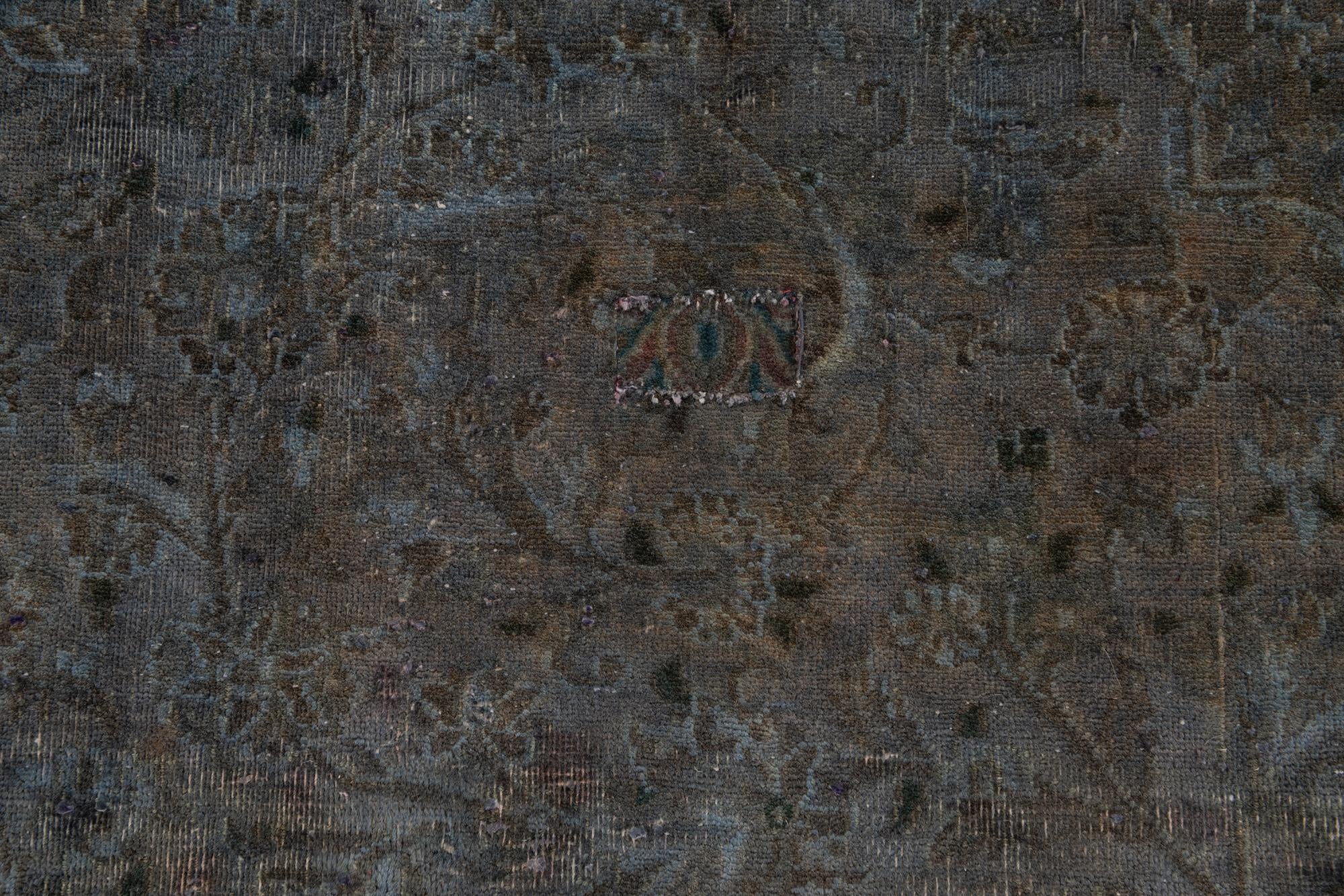 9' 6 x 12' 4 Hand Knotted Ultra Vintage Persian Wool Rug