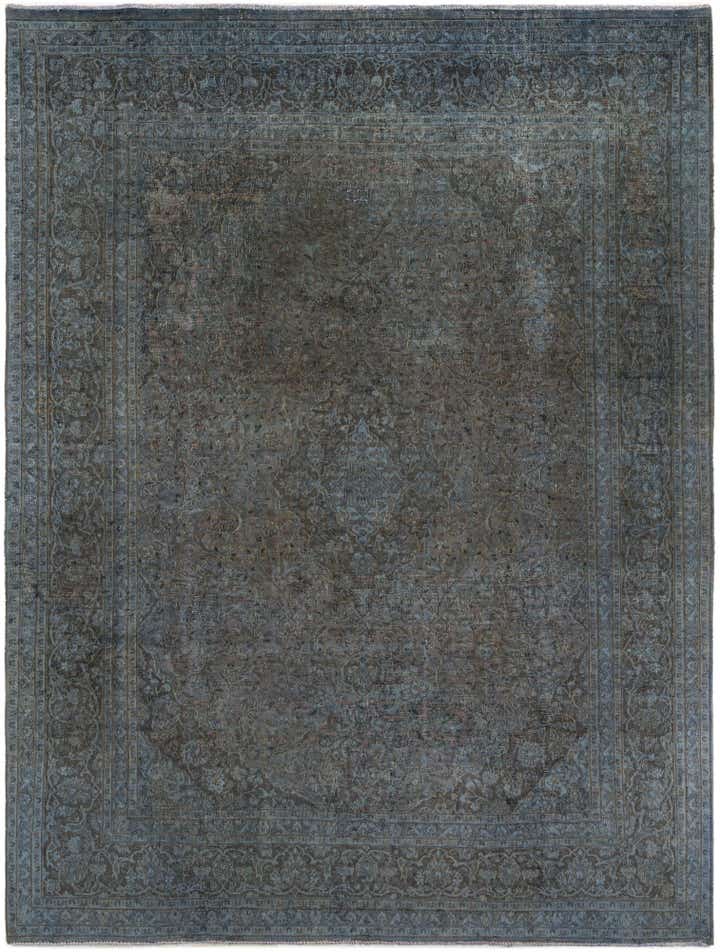 9' 6 x 12' 4 Hand Knotted Ultra Vintage Persian Wool Rug