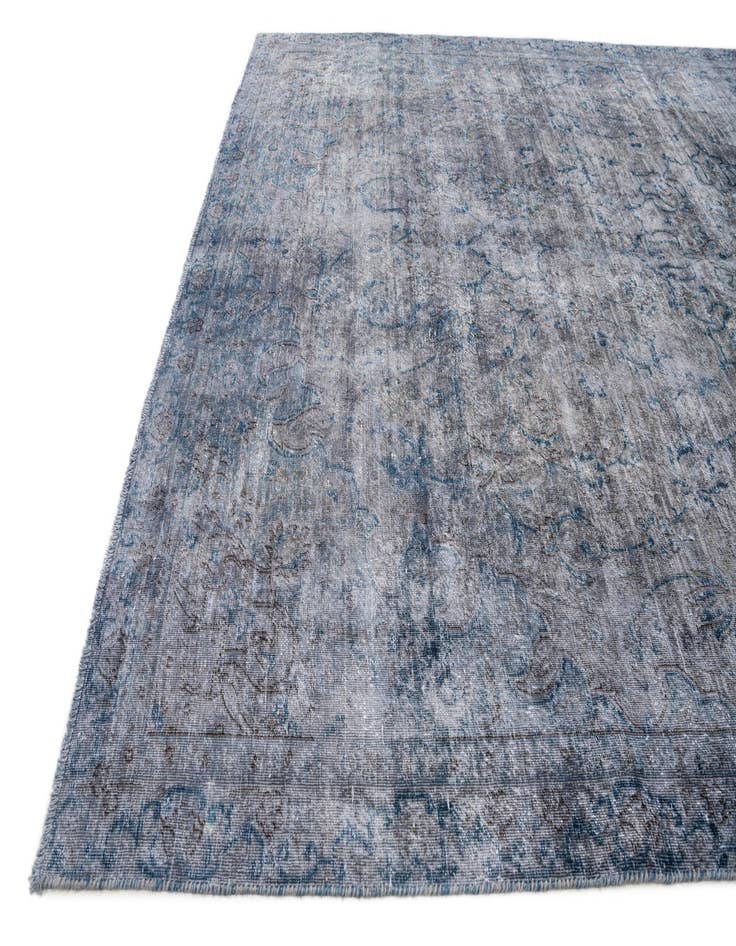 Detail image of 7' x 11' 2  Hand Knotted Ultra Vintage Persian Wool Rug