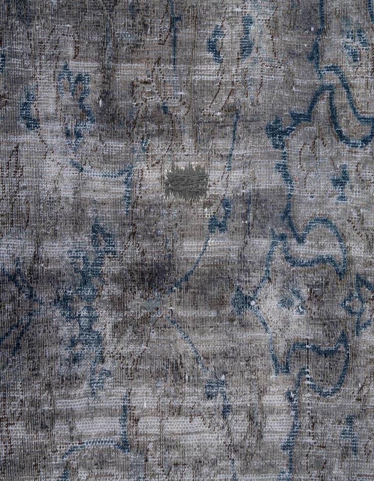 Detail image of 7' x 11' 2  Hand Knotted Ultra Vintage Persian Wool Rug