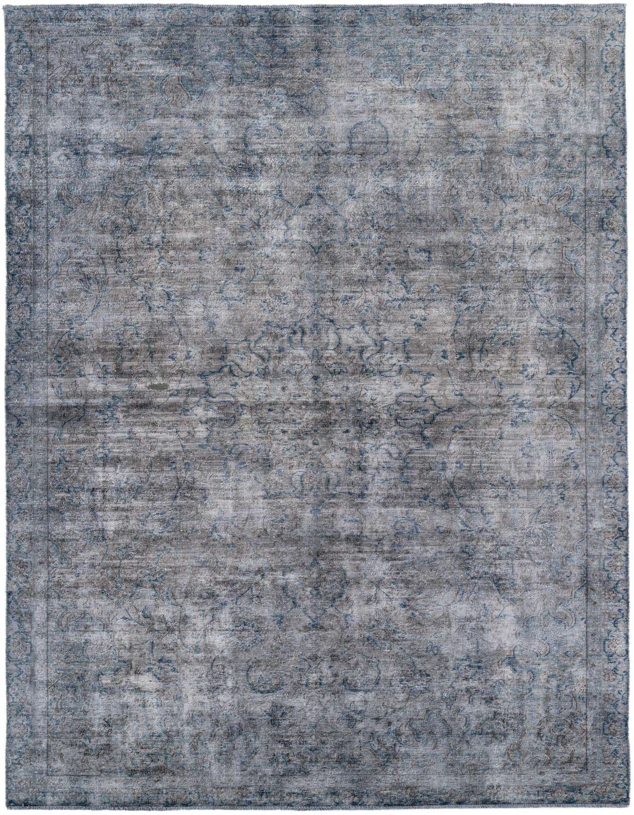 Primary image 7' x 11' 2  Hand Knotted Ultra Vintage Persian Wool Rug