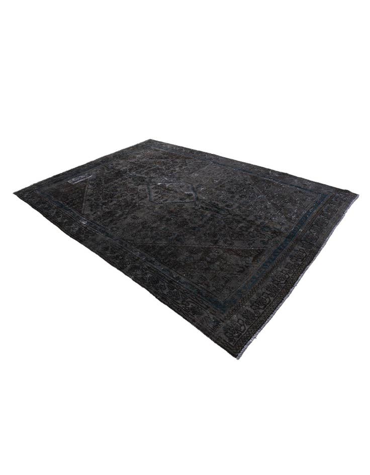 Detail image of 6' 4 x 9' 2 Hand Knotted Ultra Vintage Persian Wool Rug