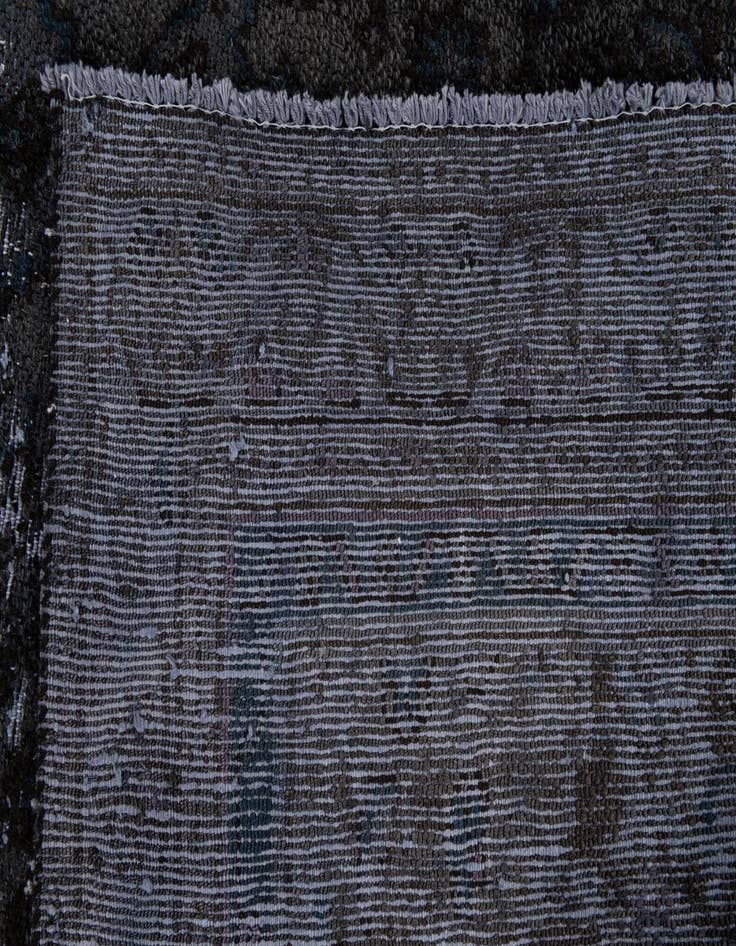 Detail image of 6' 4 x 9' 2  Hand Knotted Ultra Vintage Persian Wool Rug