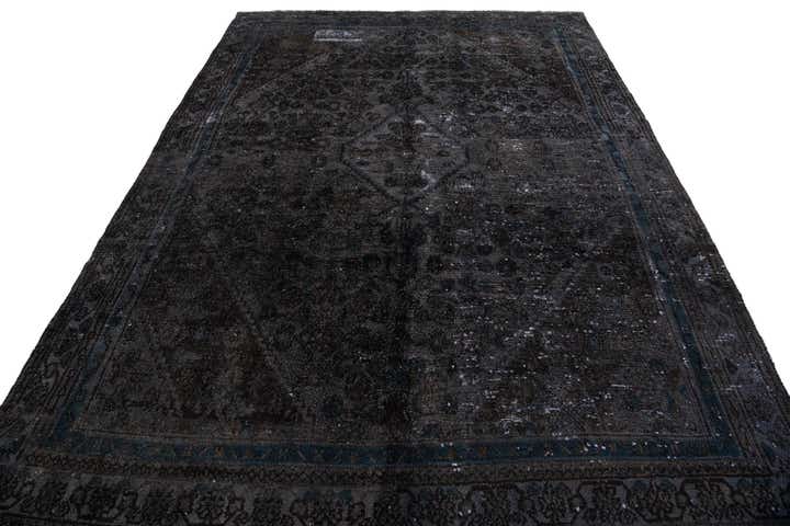 6' 4 x 9' 2 Hand Knotted Ultra Vintage Persian Wool Rug