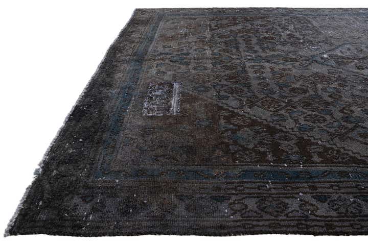 6' 4 x 9' 2 Hand Knotted Ultra Vintage Persian Wool Rug
