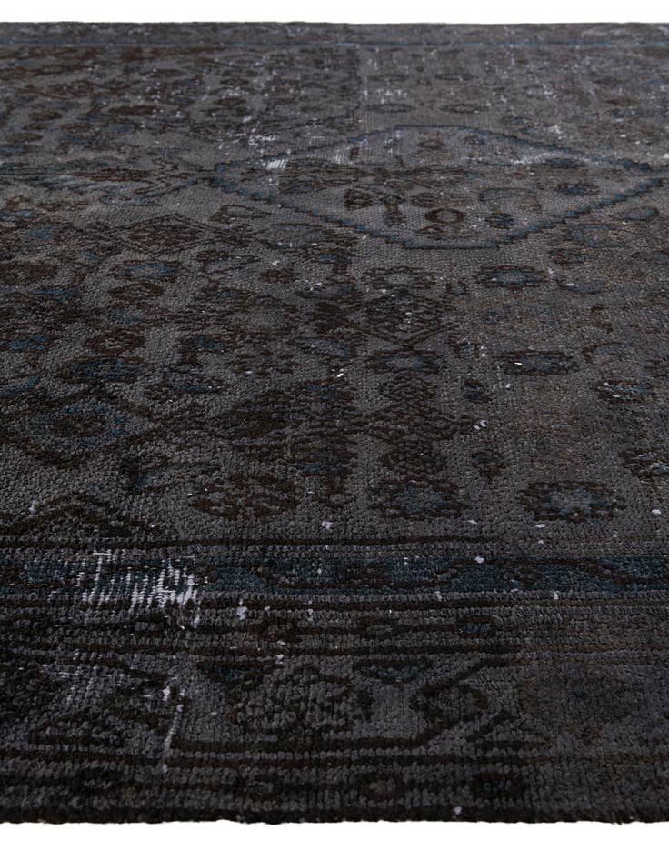 Detail image of 6' 4 x 9' 2  Hand Knotted Ultra Vintage Persian Wool Rug