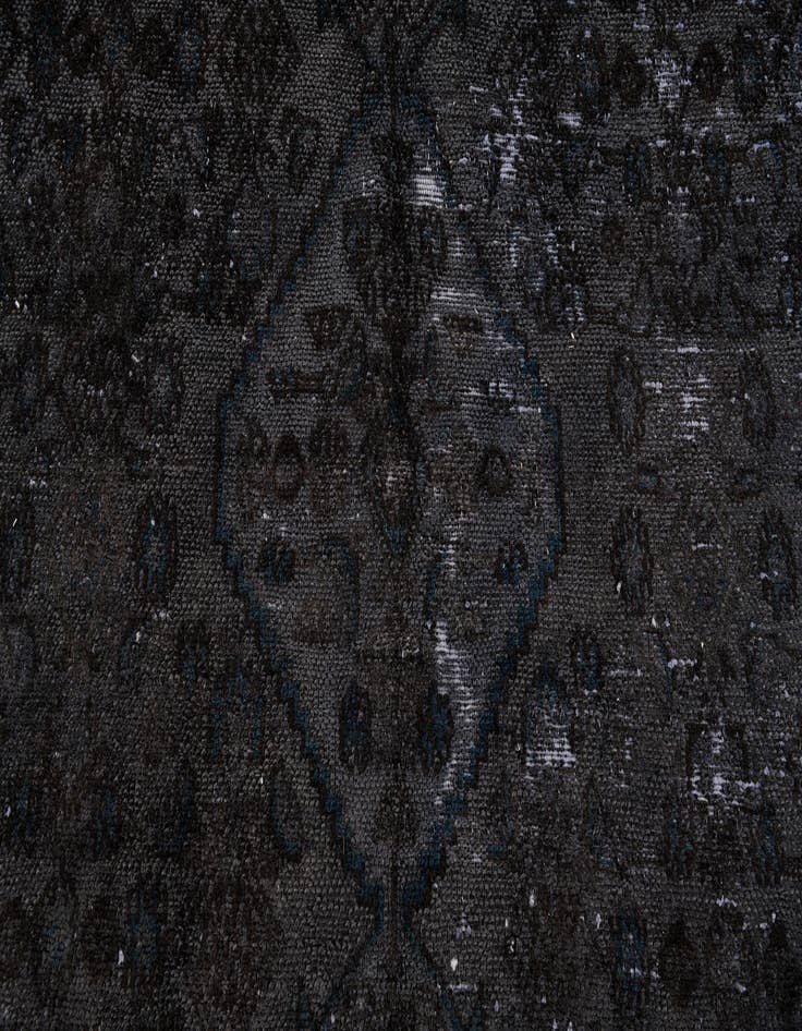 Detail image of 6' 4 x 9' 2  Hand Knotted Ultra Vintage Persian Wool Rug