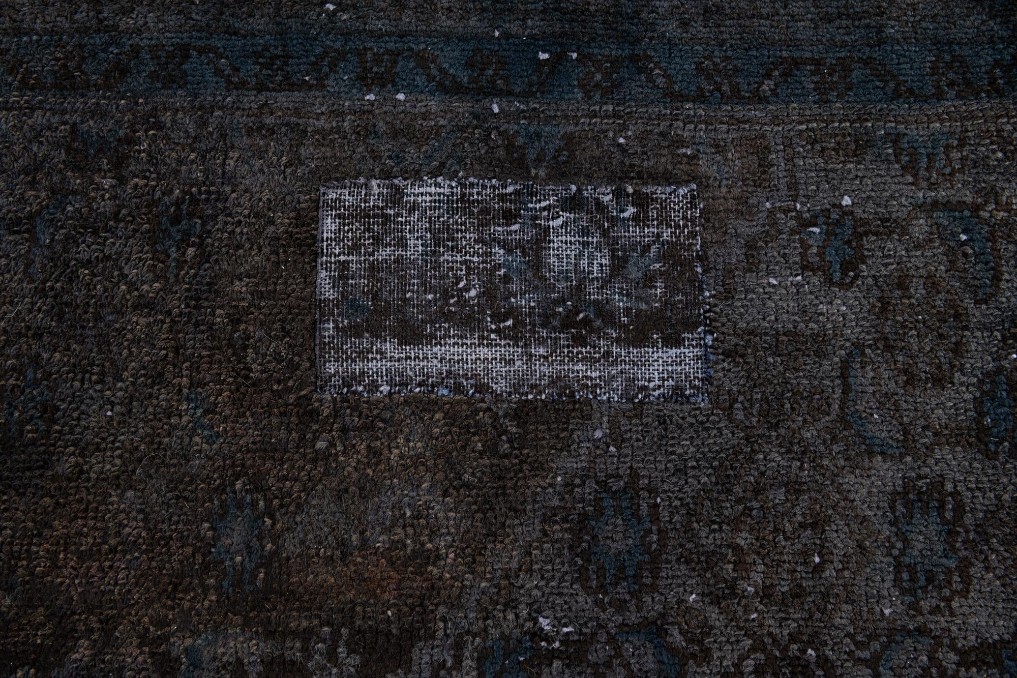 6' 4 x 9' 2 Hand Knotted Ultra Vintage Persian Wool Rug