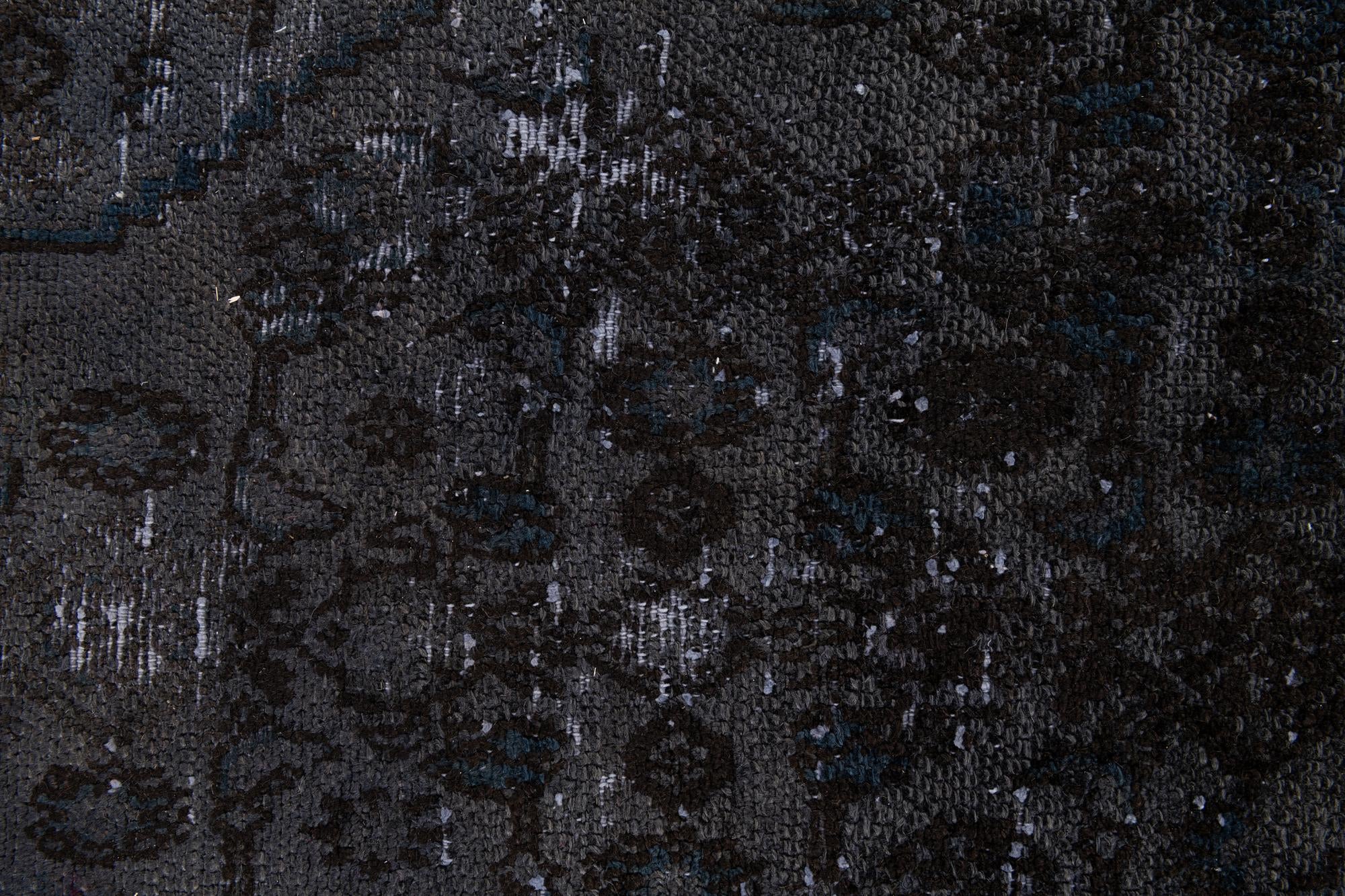 6' 4 x 9' 2 Hand Knotted Ultra Vintage Persian Wool Rug