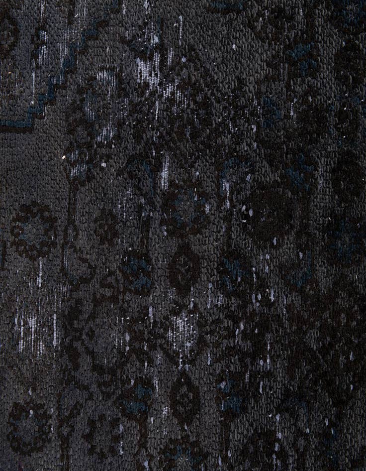 Detail image of 6' 4 x 9' 2  Hand Knotted Ultra Vintage Persian Wool Rug
