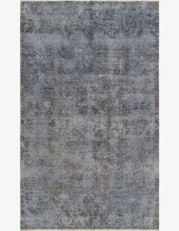 4' 10 x 8' Hand Knotted Ultra Vintage Persian Wool Rug