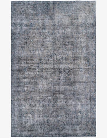 7' x 11' 2 Hand Knotted Ultra Vintage Persian Wool Rug