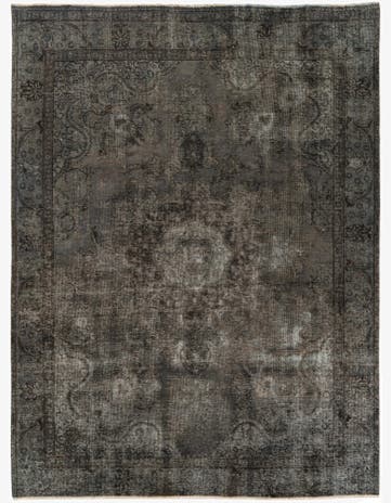 7' 10 x 10' 5 Hand Knotted Ultra Vintage Persian Wool Rug