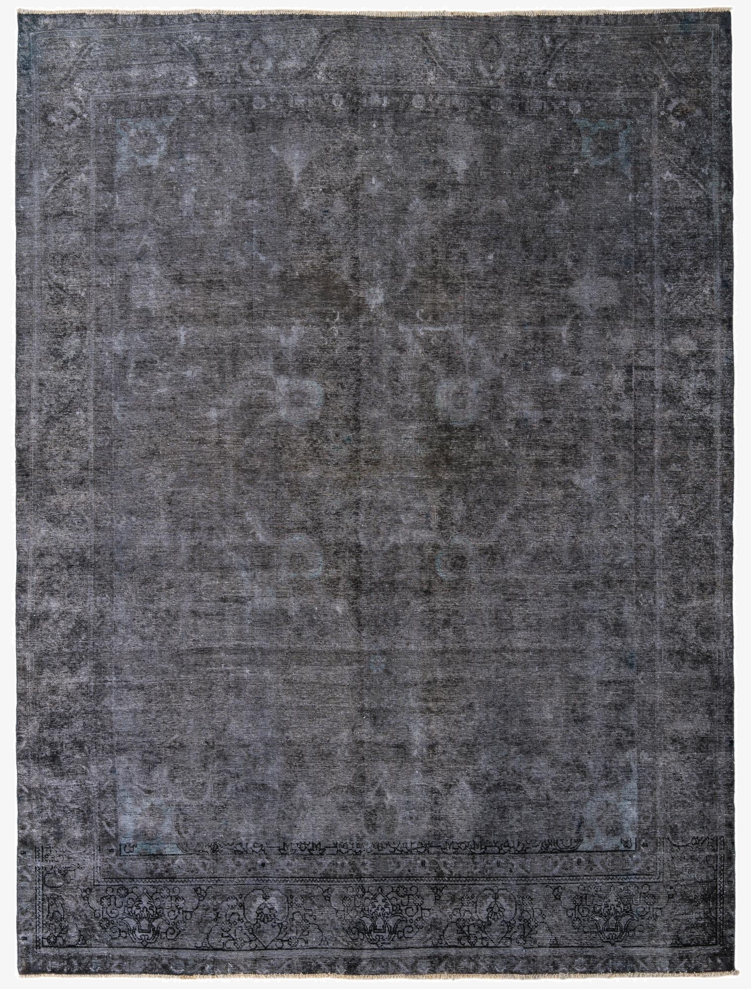 9' 5 x 12' 8  Hand Knotted Ultra Vintage Persian Wool Rug