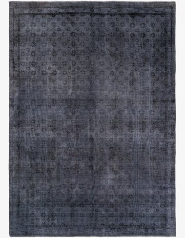 6' 7 x 9' 5 Hand Knotted Ultra Vintage Persian Wool Rug