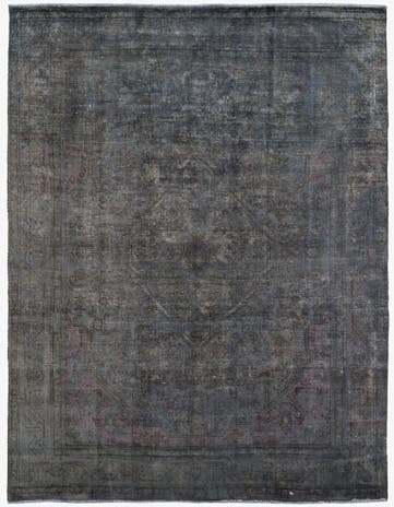 8' 4 x 11' Hand Knotted Ultra Vintage Persian Wool Rug