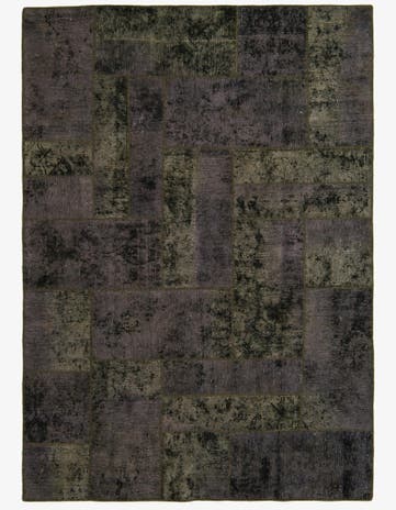 5' 8 x 8' 1 Hand Knotted Ultra Vintage Persian Wool Rug