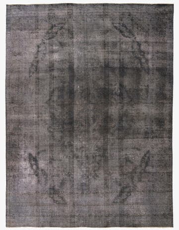 9' 7 x 12' 6 Hand Knotted Ultra Vintage Persian Wool Rug