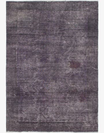 6' 4 x 9' Hand Knotted Ultra Vintage Persian Wool Rug