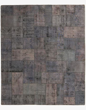 8' 7 x 10' 1 Hand Knotted Ultra Vintage Persian Wool Rug