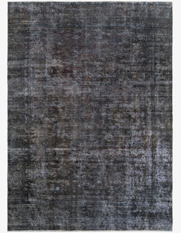 8' 9 x 10' 2 Hand Knotted Ultra Vintage Persian Wool Rug