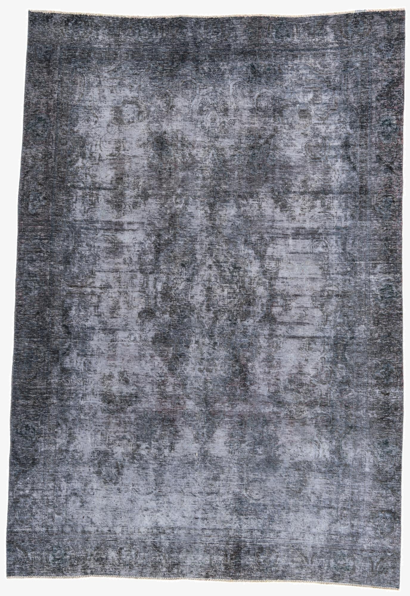 7' x 10' 2  Hand Knotted Ultra Vintage Persian Wool Rug